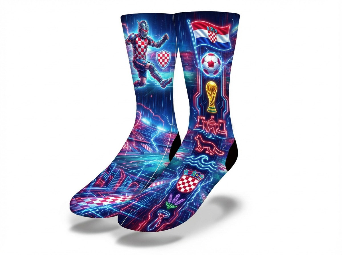 CROATIA hr WC26 Socks