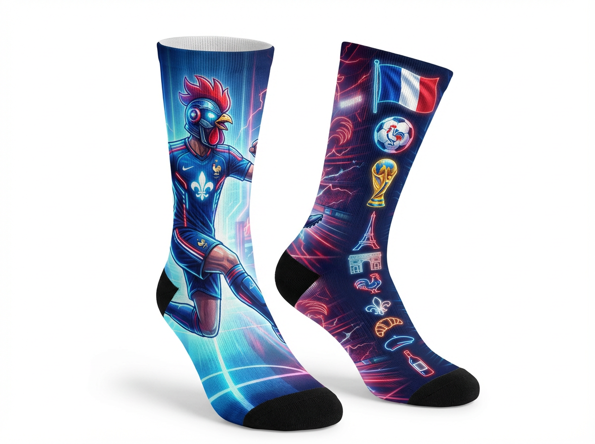 FRANCE fr WC26 Socks Soccer World Cup