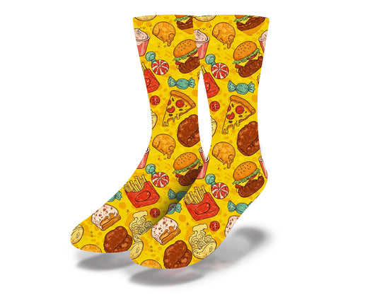 Food Snack Attack Socks