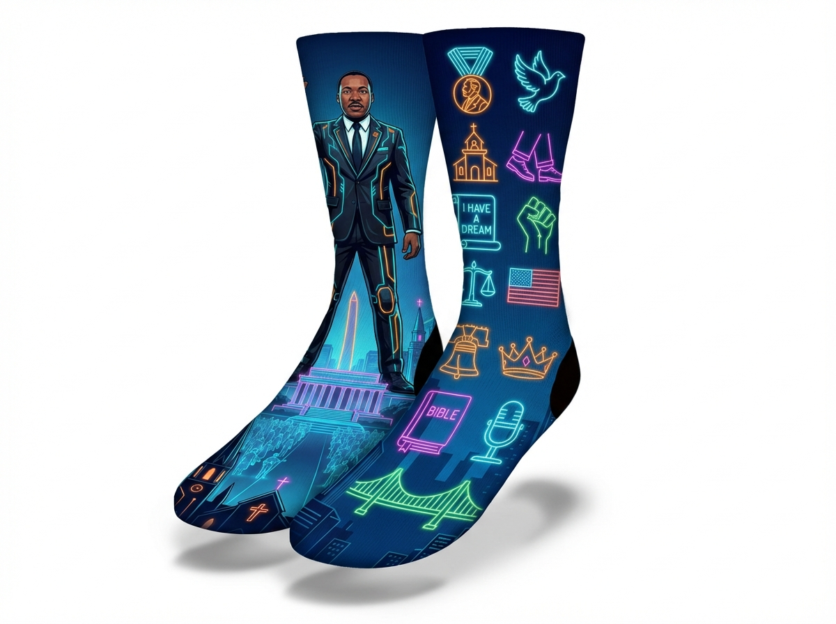 Future Martin Luther King Jr Socks