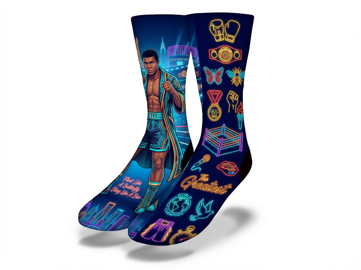 Future Muhammad Ali Socks