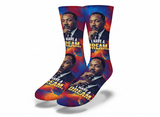 MLK Martin Luther King Jr. I Have a Dream Socks