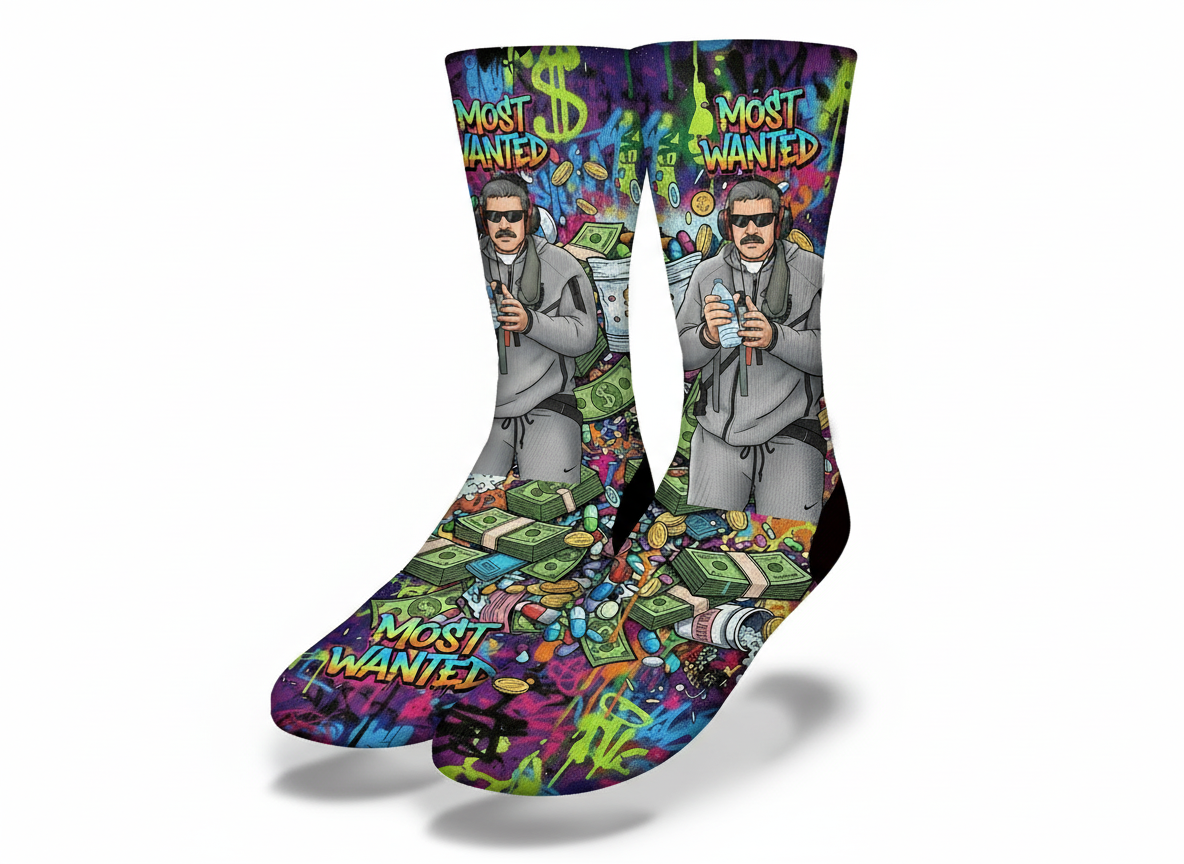 Most Wanted Maduro Socks