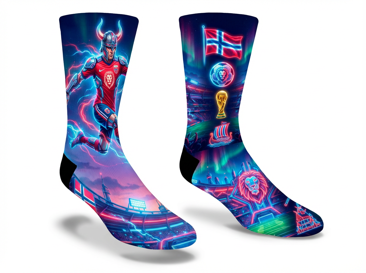NORWAY no WC26 Socks