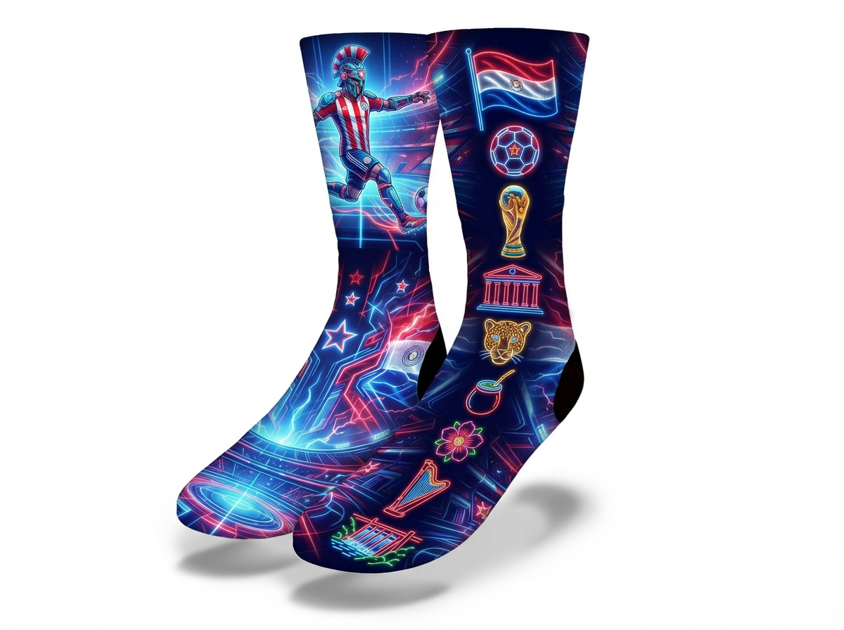 PARAGUAY py WC26 Socks