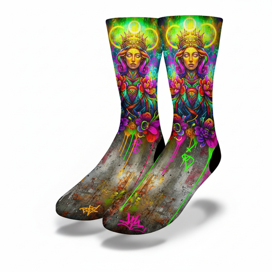 Tarot Card The Empress Socks