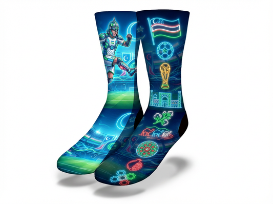 UZBEKISTAN uz WC26 Socks