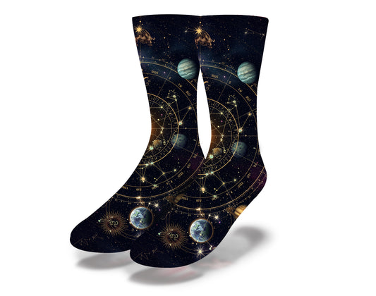 Celestial Compass Socks
