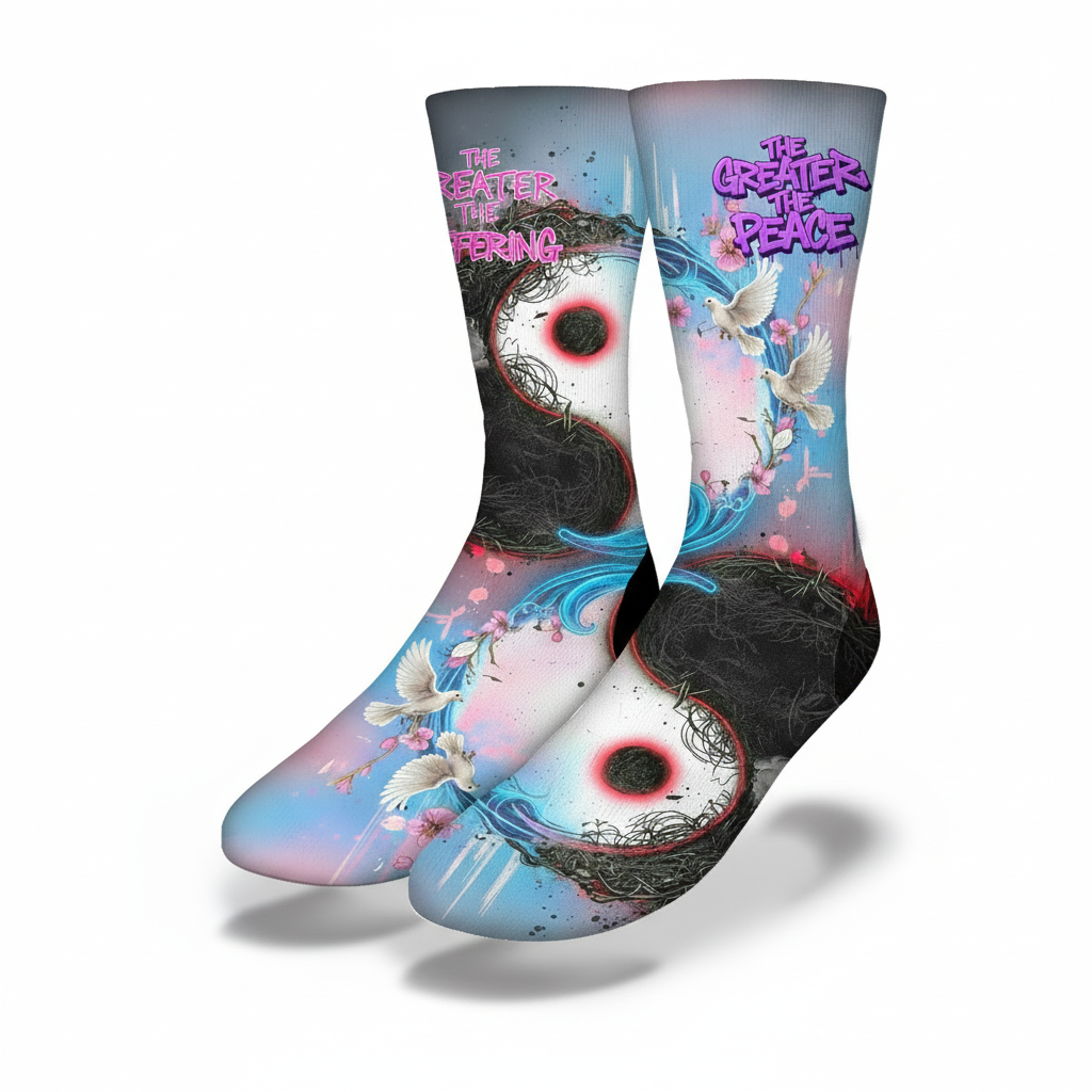 Ying Yang Socks