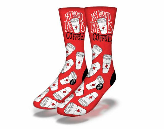 Blood Type Coffee Red