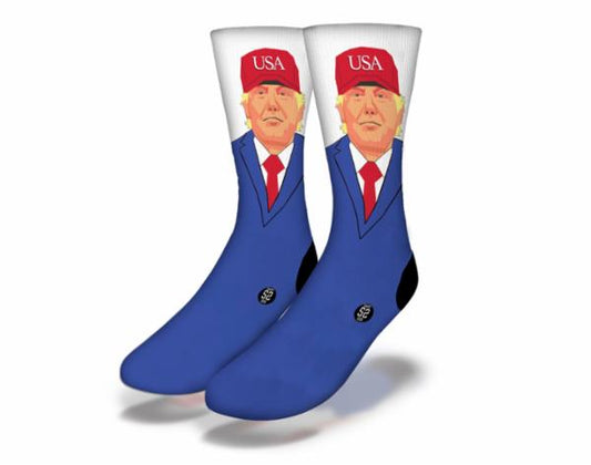 DONALD TRUMP USA Fun Political Socks
