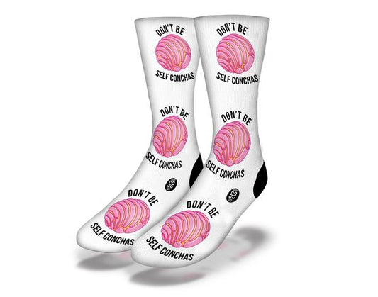 Don't Be Self Conchas Tile White