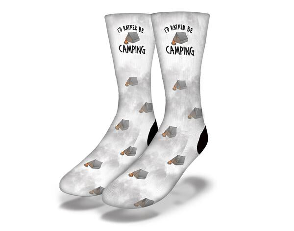 Id Rather Be Playing Camping Smoke