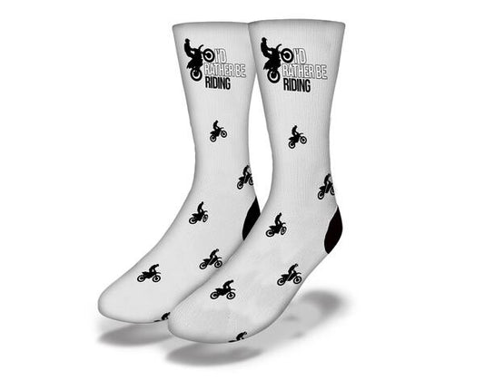 I'd Rather Be Riding a Dirt Bike Grey