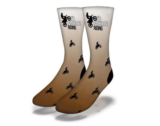 I'd Rather Be Riding a Dirt Bike Gradient