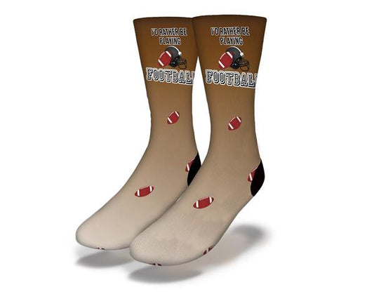 Id Rather Be Playing Football Gradient