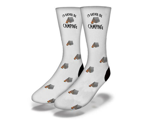 Id Rather Be Playing Camping Grey