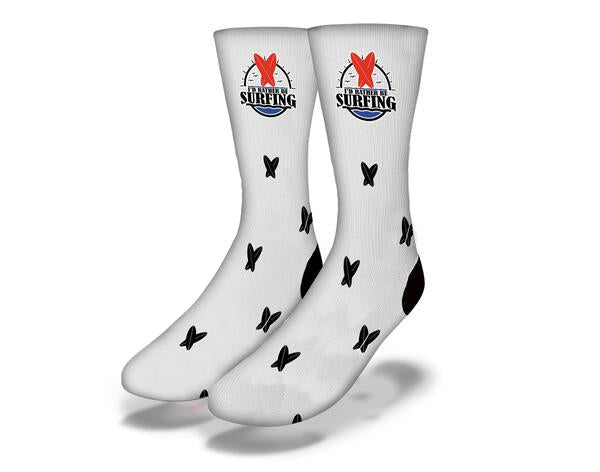 Id Rather Be Surfing Grey