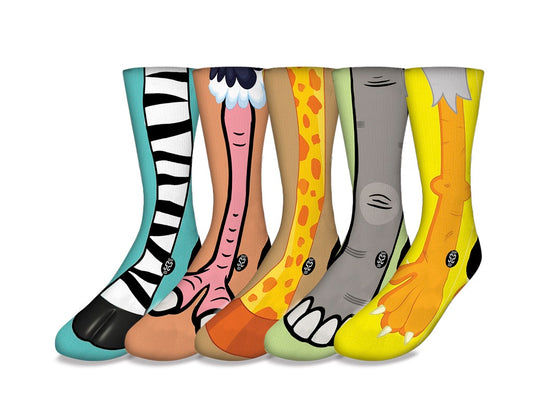 Animal Feet Prints 5 Pack (Bundle)