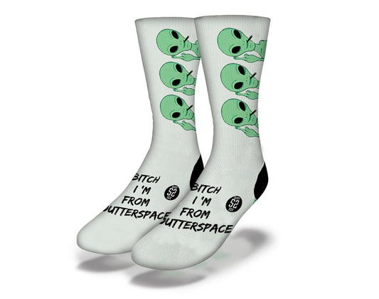 Alien From Space Socks