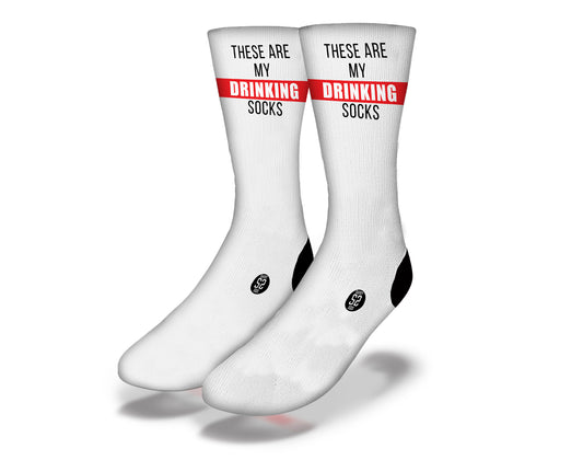 Drinking Socks Red