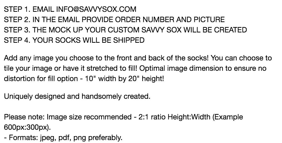 Custom Father's Day Socks