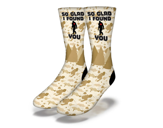I Found You Bigfoot Socks