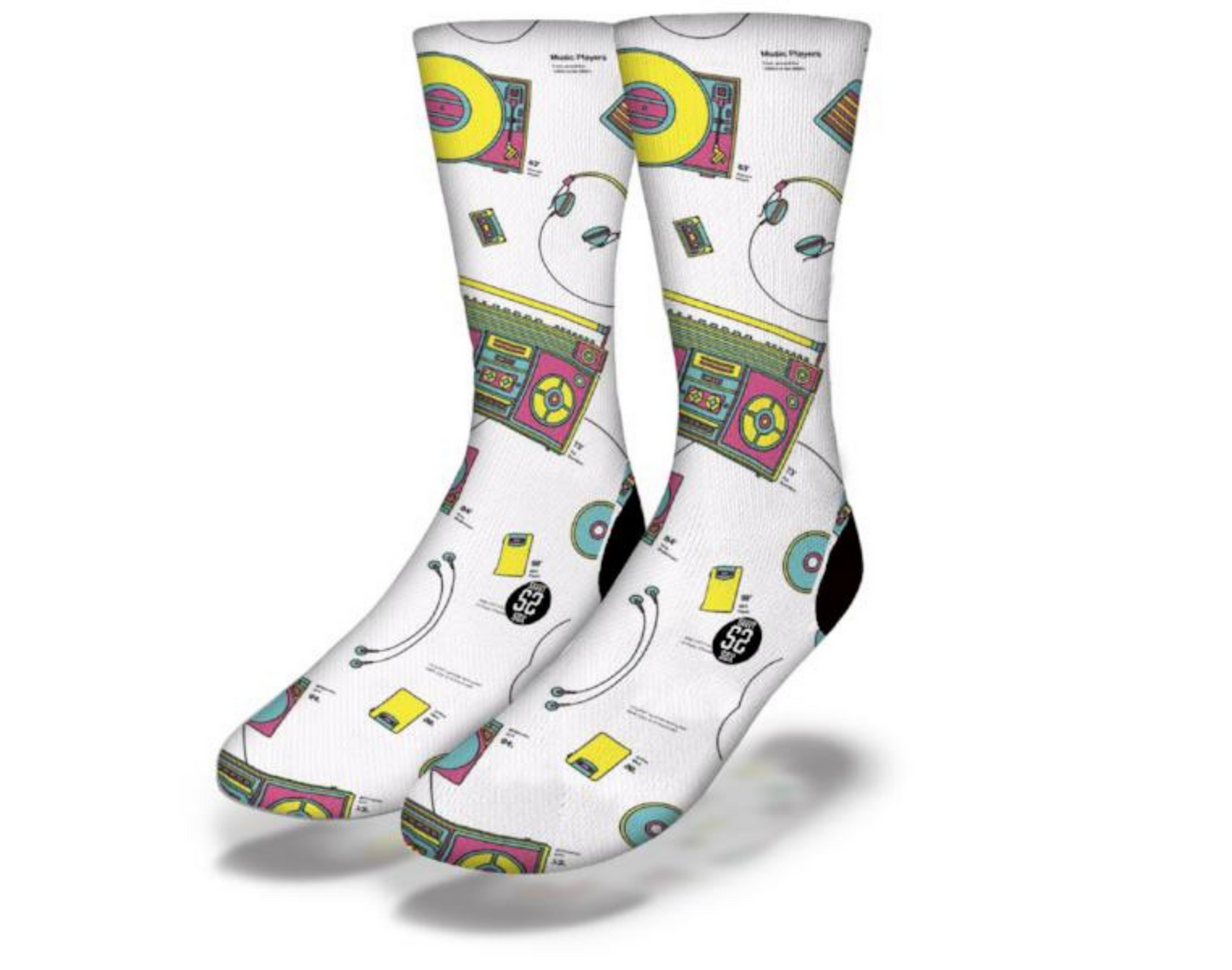 90's Old School Electronics Socks