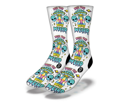 Wish You Were Weird Socks