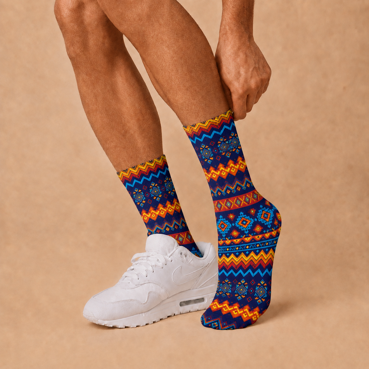 African Tribal Socks