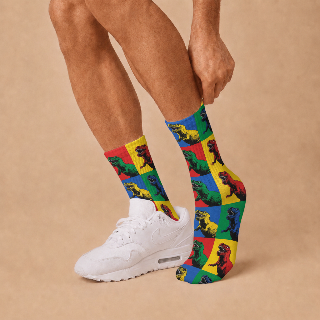 Dinosaur Socks