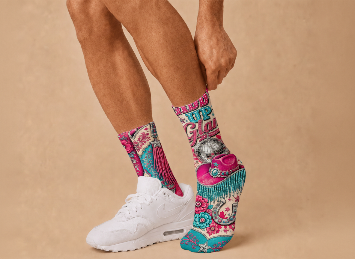 Modern Western Socks