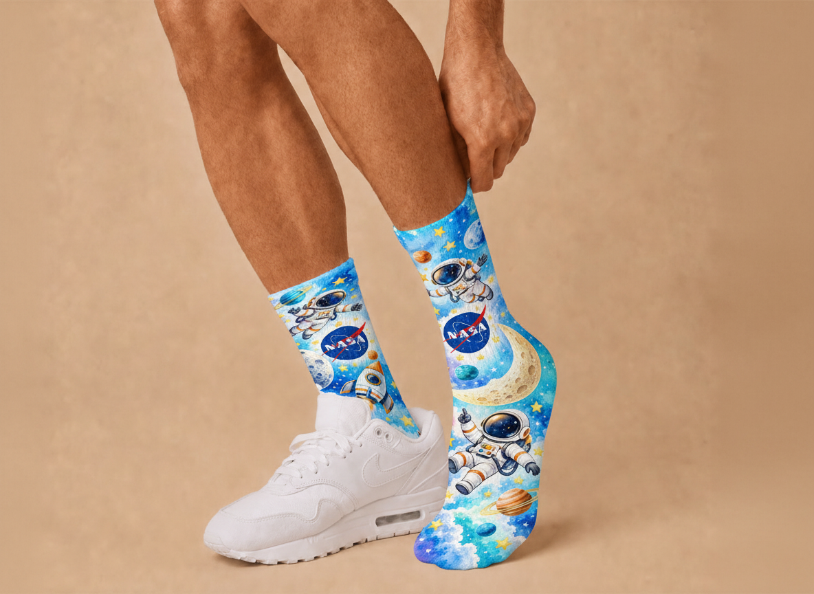 NASA Space socks