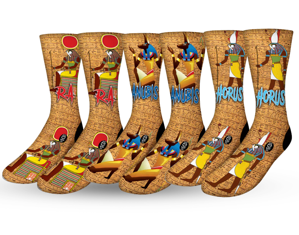 Egyptian Collection Crew Socks (3-Pair Bundles)