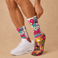 Wine a Little, Laugh a Lot socks