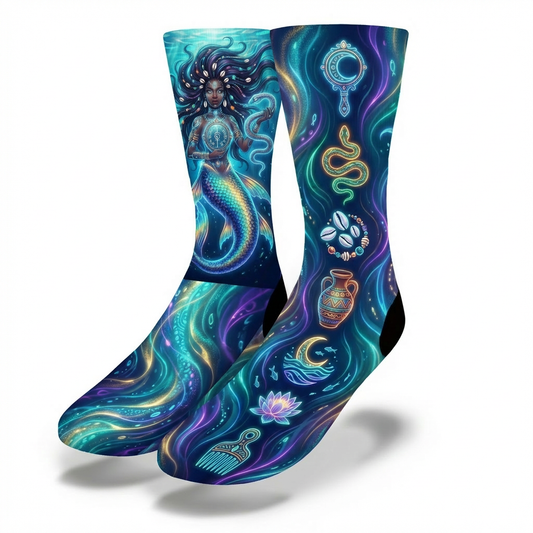 African Jengu: Mami Wata Socks