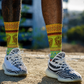 African Patterns Crew Socks (5 Pairs)