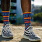 African Patterns Crew Socks (5 Pairs)