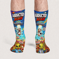 Alien Abducted Again socks