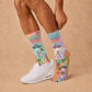 Alien Abducted But Still Cute socks