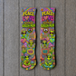 Alien Peace Love socks
