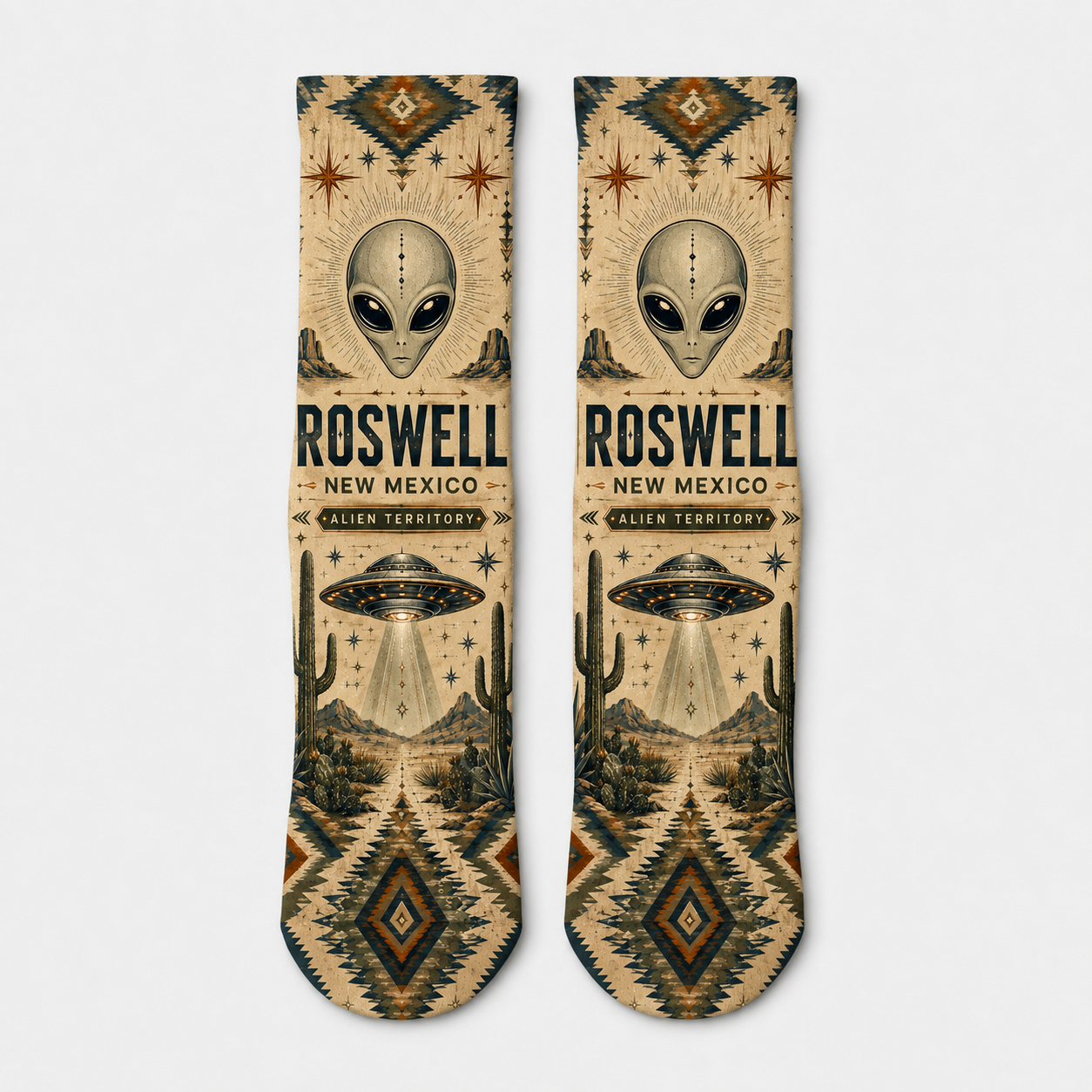 Alien Roswell 2 socks