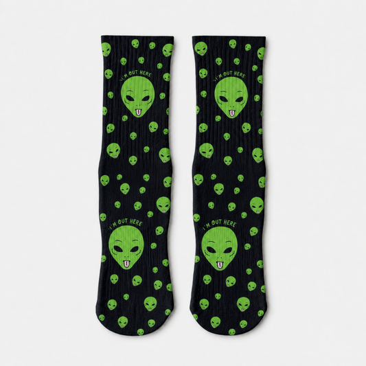 Alien We Outer Here Socks