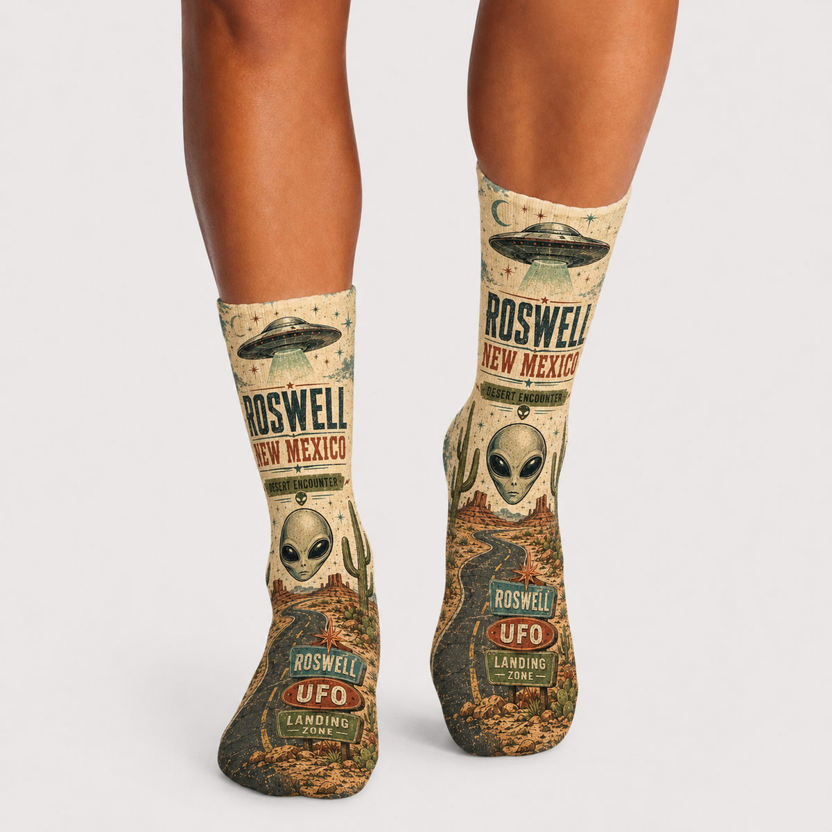 Alien Roswell 1 socks