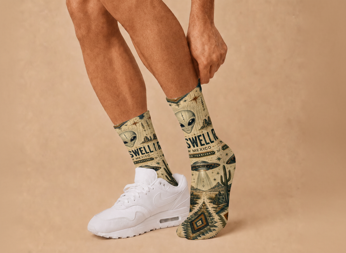 Alien Roswell 2 socks