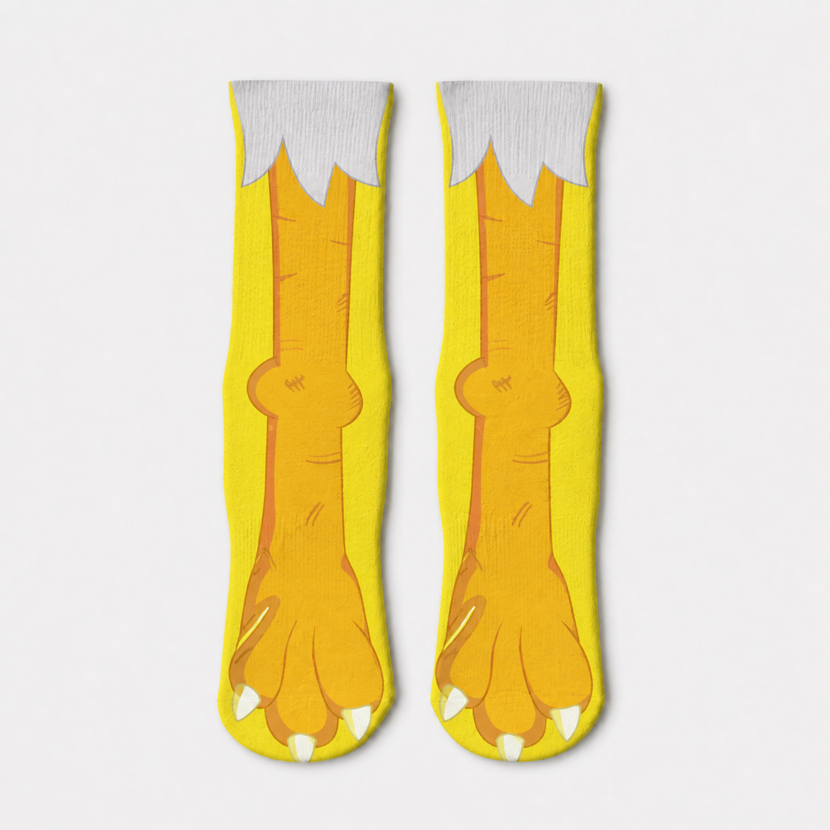 Crazy Chicken Legs Crew Socks