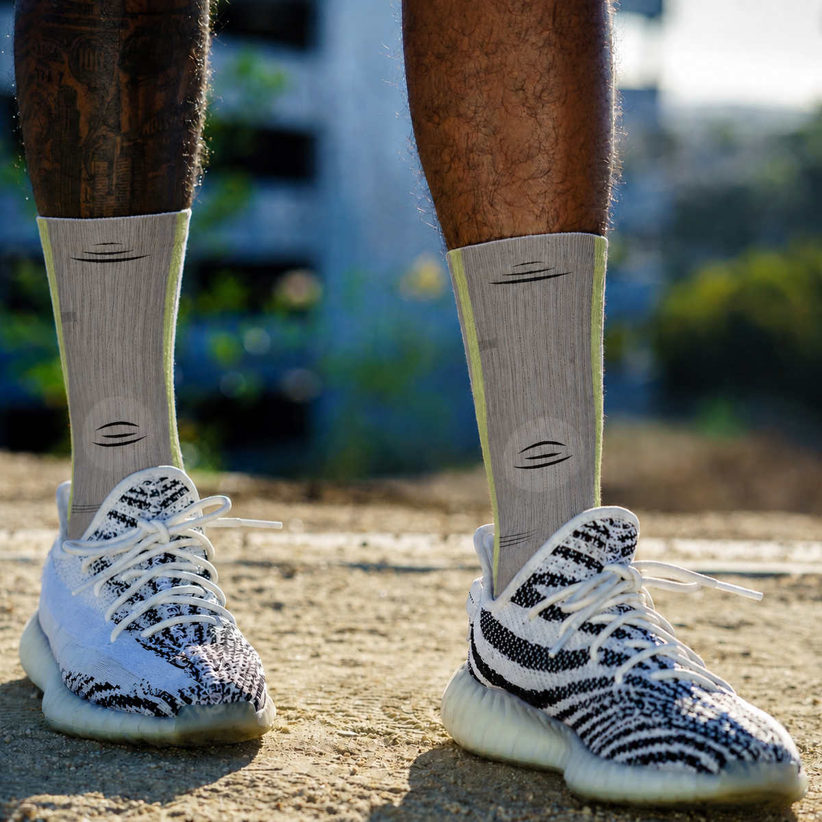Animal Feet Crew Socks (5 Pairs)