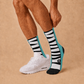 Crazy Zebra Legs Crew Socks