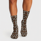 Animal Print Crew Socks (5 Pairs)