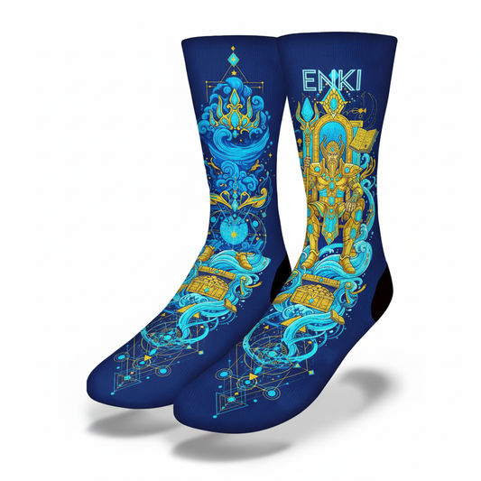 Anunnaki Enki Socks